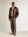 Men’s Dad-Star In Suede And Mesh With Black Leather Star And Heel Tab Golden Goose Dad-Star Men - 3