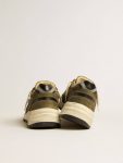Men’s Dad-Star In Suede And Mesh With Black Leather Star And Heel Tab Golden Goose Dad-Star Men - 5
