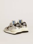 Men’s Marathon With Silver Ripstop Nylon Upper And Black Star Men Golden Goose Marathon - 5