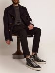 Men's Slide Black With Studs Slide Men Golden Goose - 3