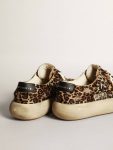 Men's Space-Star In Leopard Print Pony Skin With Black Star And Heel Golden Goose Space-Star Men - 5