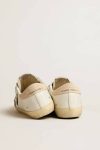 Men’s Super-Star Sneakers With Brown Suede Star And Pink Heel Tab Men Optical White Super-Star Golden Goose - 4