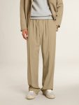 Men's Travertine-Colored Joggers Jeans & Pants Men Travertine Golden Goose - 2
