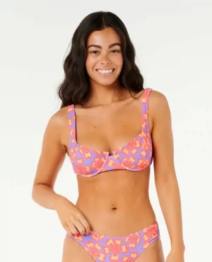 Neon Isles D Rip Curl Women Bikini Tops - 1