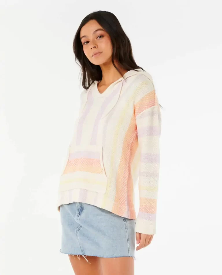 Neon Isles Knit Poncho Rip Curl Hoodies & Fleece Women - 2