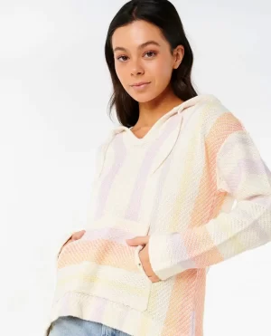 Neon Isles Knit Poncho Rip Curl Hoodies & Fleece Women - 1