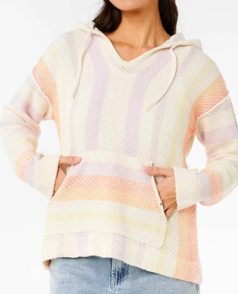 Neon Isles Knit Poncho Rip Curl Hoodies & Fleece Women - 5