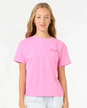 Ocean Tech Relaxed Tee Kids Tops & Tees Rip Curl - 1
