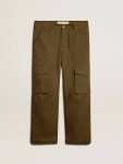 Olive Green Cargo Pants Jeans & Pants Olive Green Golden Goose Men - 1
