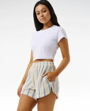 Premium Surf Stripe Short Shorts Rip Curl Women - 1