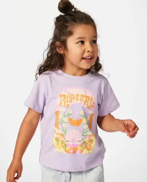 Rainbow Tropics Art Tee Kids Rip Curl Tops & Tees - 1