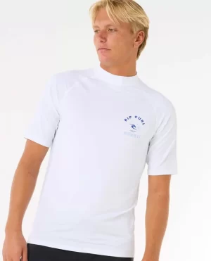 Rash Guards Island Vibe Upf Short Sleeve Rash Guard Rip Curl Men - 1