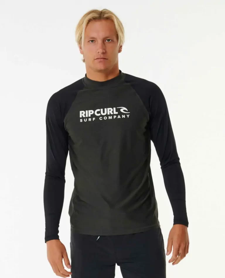 Rash Guards Men Rip Curl Shock Uv Long Sleeve Rash Guard - 1