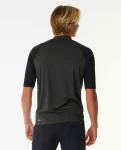 Rash Guards Men Rip Curl Shock Uv Short Sleeve Rash Vest - 2