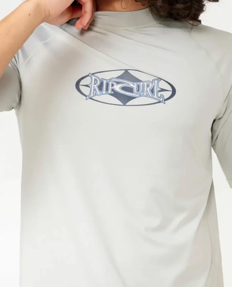 Rash Guards Rip Curl Heritage Oval Upf Short Sleeve Rash Guard Men - 5