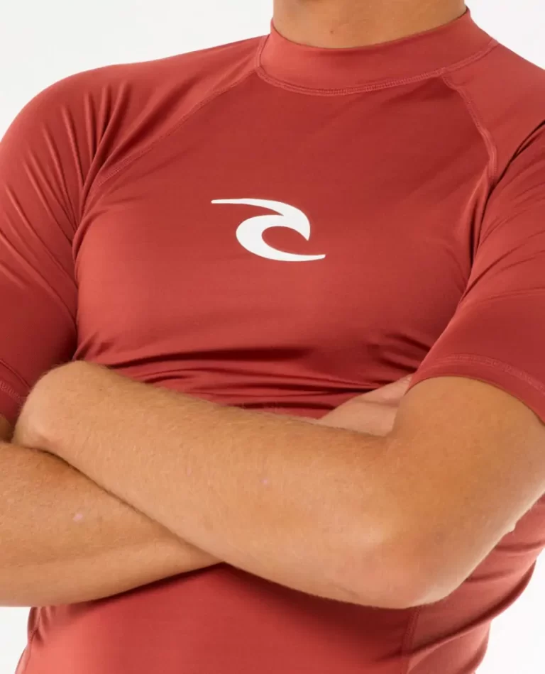Rash Guards Rip Curl Waves Uv Short Sleeve Rash Guard Men - 4