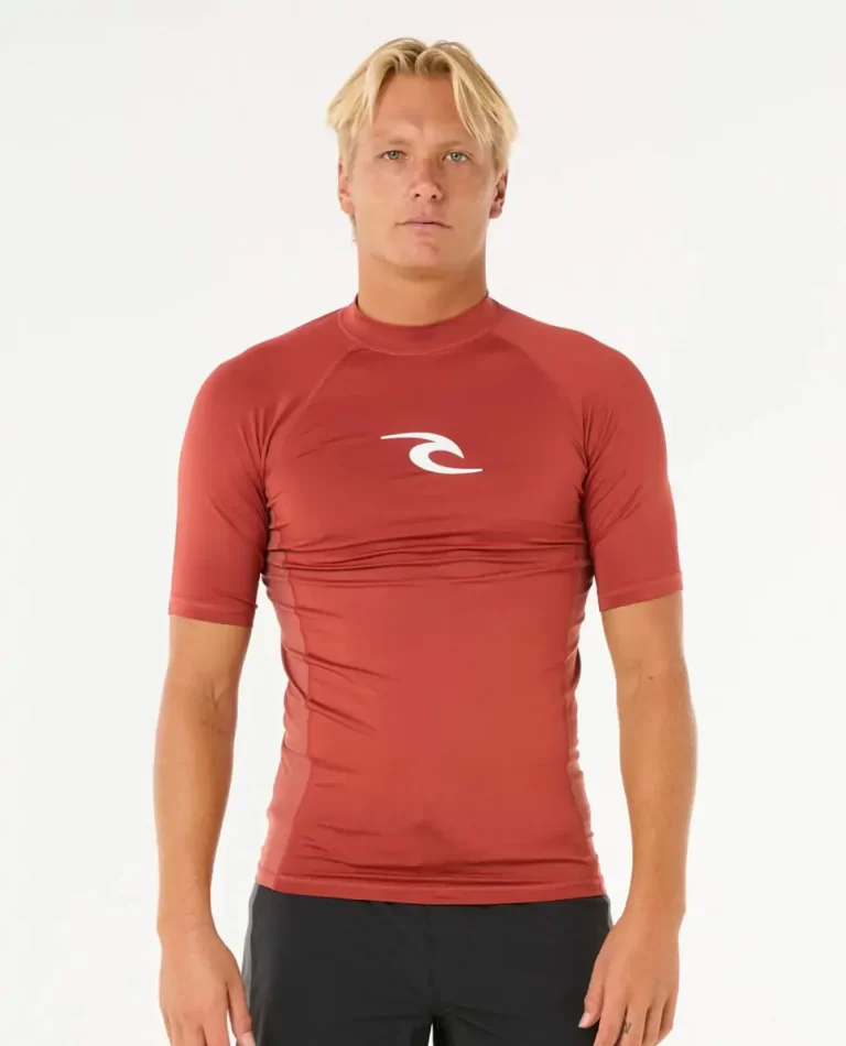 Rash Guards Rip Curl Waves Uv Short Sleeve Rash Guard Men - 5