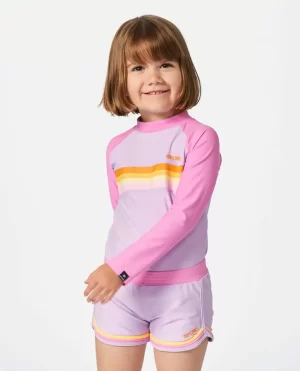 Rash Guards & Vest Rainbow Tide Long Sleeve Rash Vest Kids Rip Curl - 1