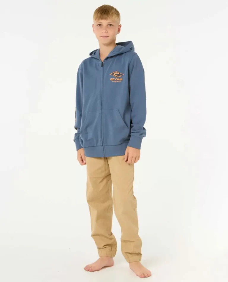 Raw Energy Zip Through Hood Kids Rip Curl Hoodies & Fleece - 4