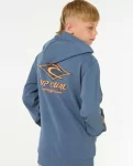 Raw Energy Zip Through Hood Kids Rip Curl Hoodies & Fleece - 5