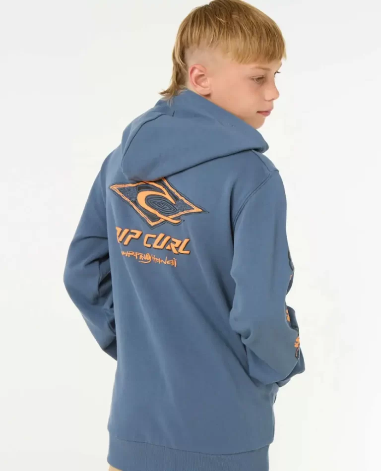 Raw Energy Zip Through Hood Kids Rip Curl Hoodies & Fleece - 5