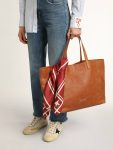 Red Scarf With Contrasting White Stars And Stripes Women Golden Goose Silks & Scarves Red - 3
