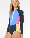 Rip Curl Block Party Long Sleece Surfsuit Swimwear Kids - 5