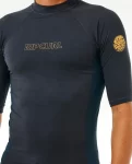 Rip Curl Dawn Patrol Uv Short Sleeve Rash Guard Rash Guards Men - 5