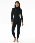 Rip Curl Fullsuits Womens Dawn Patrol Chest Zip 3/2 Wetsuit Women - 2