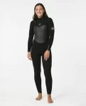 Rip Curl Fullsuits Womens Flashbomb 3/2 Chest Zip Wetsuit Women - 1