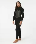 Rip Curl Fullsuits Womens Flashbomb 3/2 Chest Zip Wetsuit Women - 2