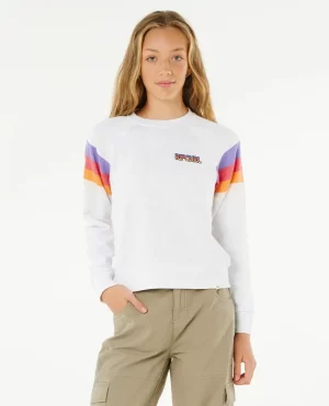 Rip Curl Hoodies & Fleece Kids Las Dalias Raglan Crew - 1