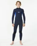 Rip Curl Junior Dawn Patrol Back Zip 3/2Fullsuit Wetsuit Kids Steamers - 1