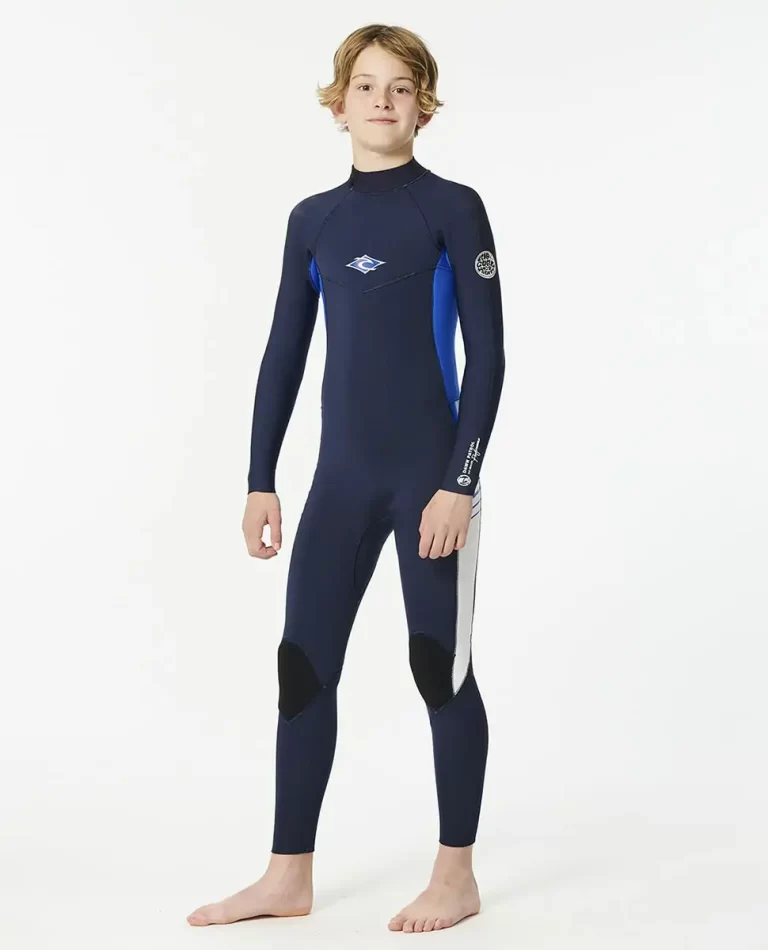 Rip Curl Junior Dawn Patrol Back Zip 3/2Fullsuit Wetsuit Kids Steamers - 2