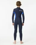 Rip Curl Junior Dawn Patrol Back Zip 3/2Fullsuit Wetsuit Kids Steamers - 3