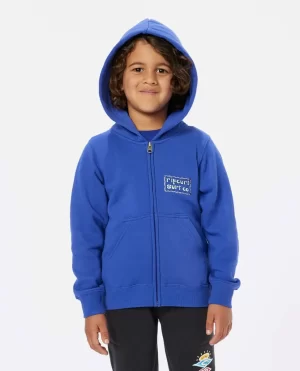 Rip Curl Kids Hoodies & Fleece Tube Town Zip Through Hood - 1
