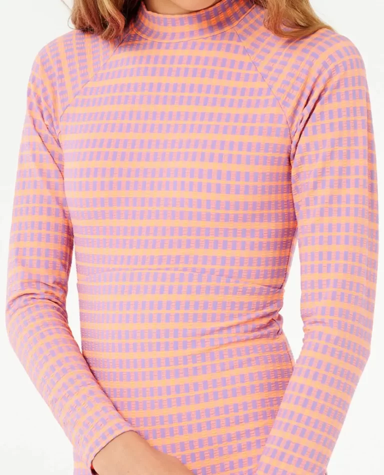 Rip Curl Kids Swimwear Neon Isles Plaid Surfsuit - 5