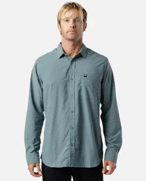 Rip Curl Men Classic Surf Tech Long Sleeve Shirt Shirts & Flannels - 1