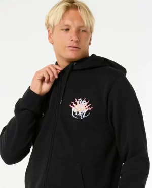Rip Curl Men Dazed Zip Through Hoodies & Fleece - 1