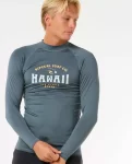 Rip Curl Men Hawaii Upf Performance Long Sleeve Rash Guard Rash Guards - 1