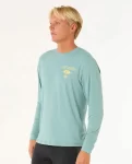 Rip Curl Men Jackets Vests & Bottoms Icons Surflite Uv Long Sleeve Rash Guard - 2