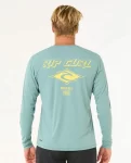 Rip Curl Men Jackets Vests & Bottoms Icons Surflite Uv Long Sleeve Rash Guard - 3