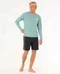 Rip Curl Men Jackets Vests & Bottoms Icons Surflite Uv Long Sleeve Rash Guard - 4