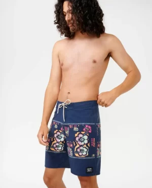 Rip Curl Men Mirage Hoffman Floral 19" Boardshorts Boardshorts - 1