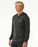 Rip Curl Men Stack Upf50  Zip Through Hood Rash Guard Rash Guards - 2