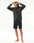 Rip Curl Men Stack Upf50  Zip Through Hood Rash Guard Rash Guards - 4