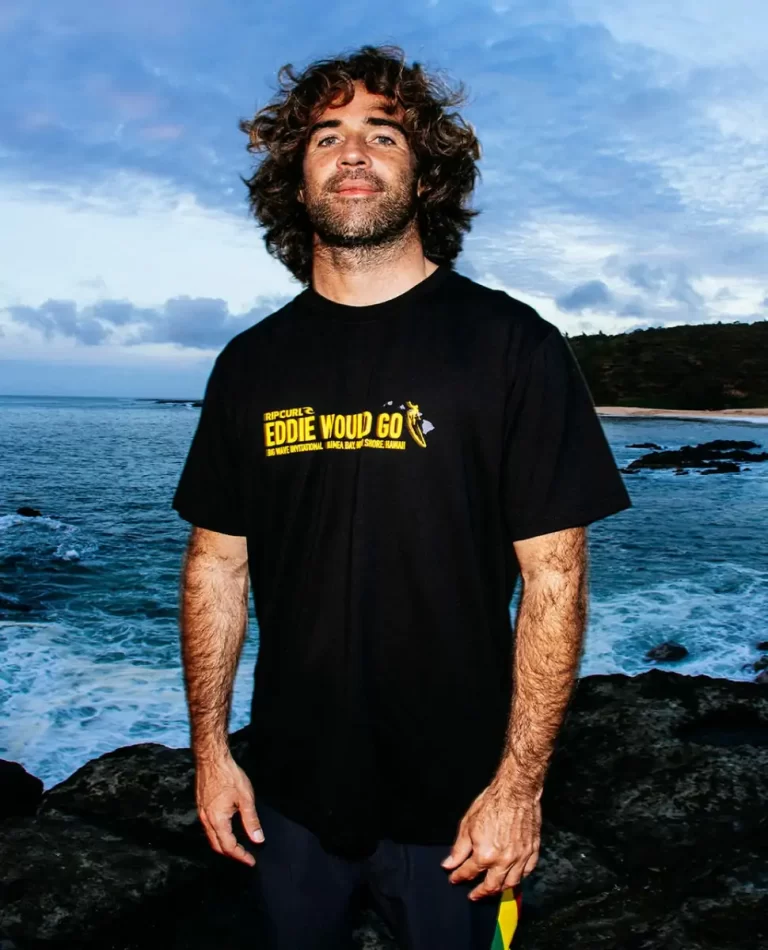 Rip Curl Men Tees & Tanks Eddie Would Go Sticker Tee - 1