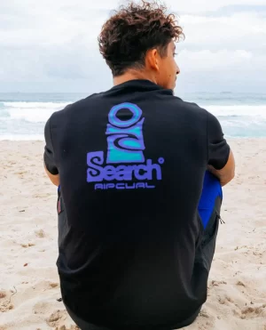 Rip Curl Men Tees & Tanks Vaporcool Search Stack Tee - 1