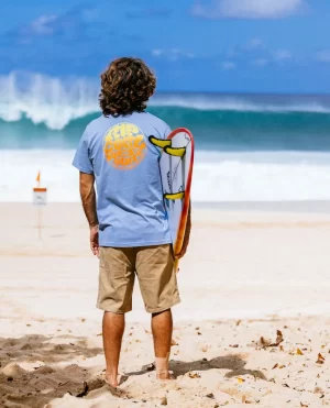 Rip Curl Men Wettie Passage Icon Tee Tees & Tanks - 1