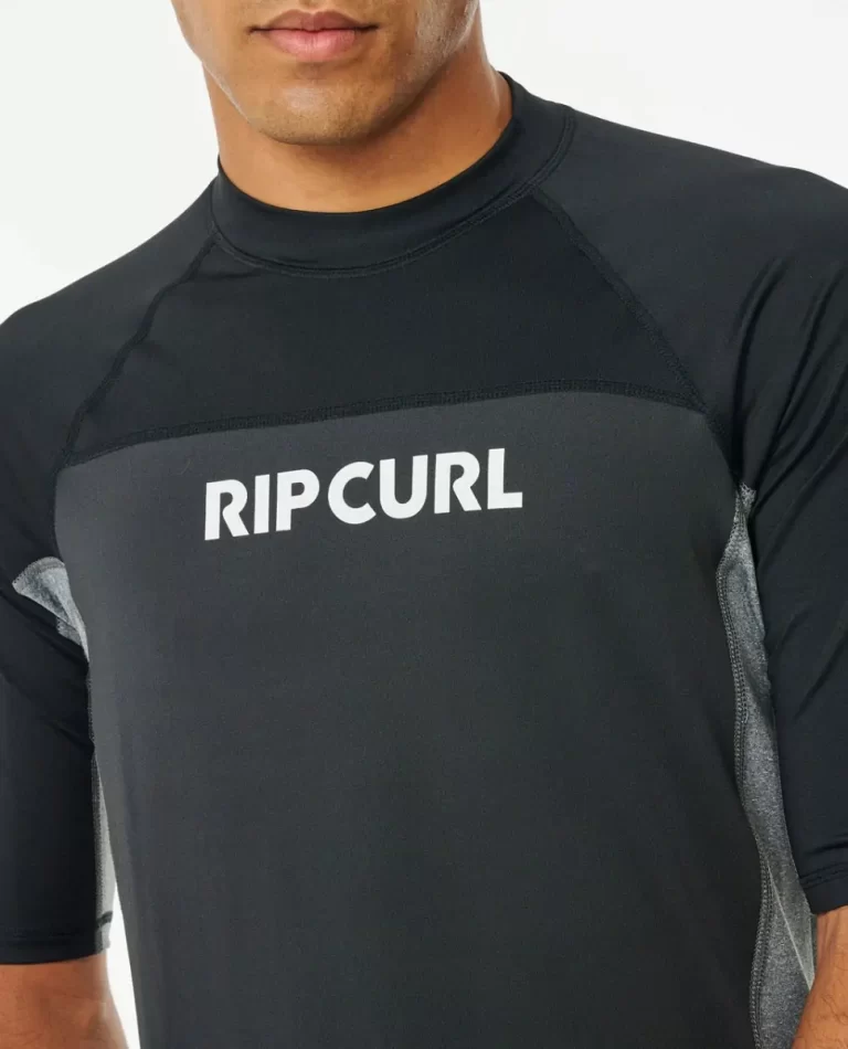 Rip Curl Rash Guards Drive Uv Short Sleeve Rash Vest Men - 5